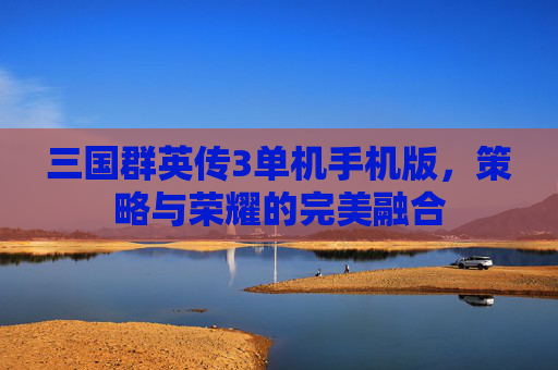 三国群英传3单机手机版，策略与荣耀的完美融合