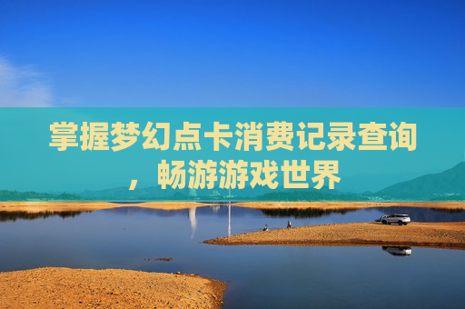 掌握梦幻点卡消费记录查询，畅游游戏世界