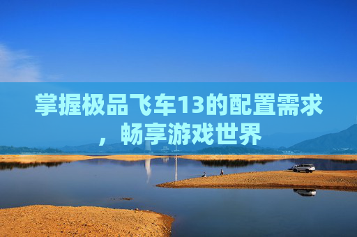 掌握极品飞车13的配置需求，畅享游戏世界