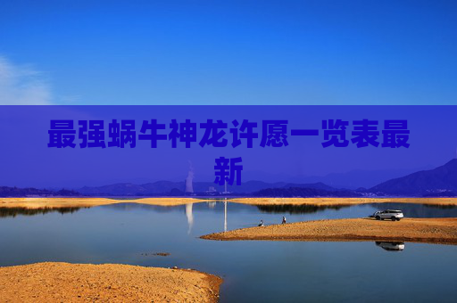 最强蜗牛神龙许愿一览表最新