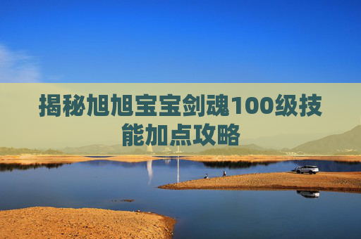 揭秘旭旭宝宝剑魂100级技能加点攻略