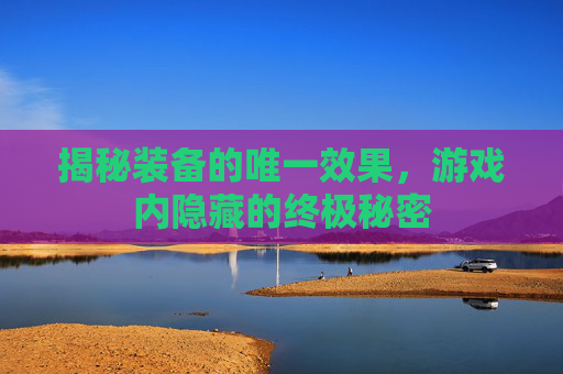 揭秘装备的唯一效果，游戏内隐藏的终极秘密