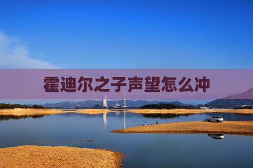 霍迪尔之子声望怎么冲