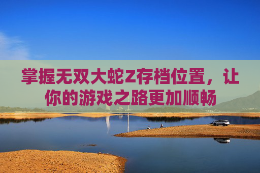 掌握无双大蛇Z存档位置，让你的游戏之路更加顺畅