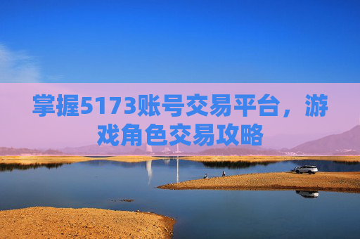 掌握5173账号交易平台，游戏角色交易攻略