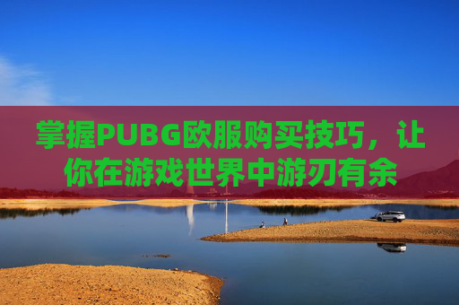 掌握PUBG欧服购买技巧，让你在游戏世界中游刃有余