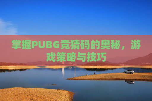 掌握PUBG竞猜码的奥秘，游戏策略与技巧
