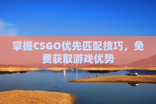 掌握CSGO优先匹配技巧，免费获取游戏优势