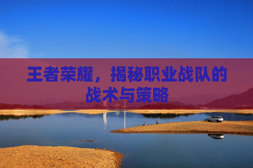 王者荣耀，揭秘职业战队的战术与策略