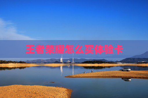 王者荣耀怎么买体验卡