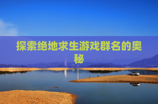 探索绝地求生游戏群名的奥秘