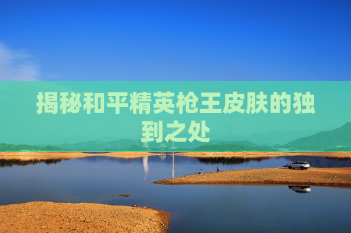 揭秘和平精英枪王皮肤的独到之处