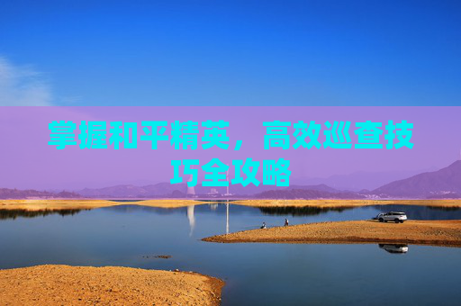 掌握和平精英，高效巡查技巧全攻略