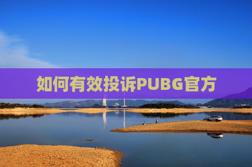 如何有效投诉PUBG官方