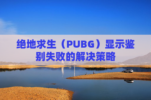 绝地求生（PUBG）显示鉴别失败的解决策略