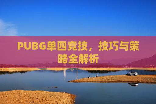 PUBG单四竞技，技巧与策略全解析