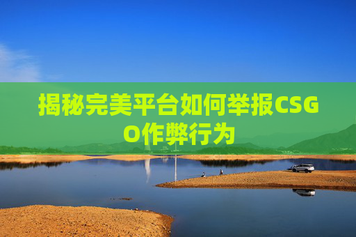 揭秘完美平台如何举报CSGO作弊行为