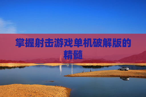 掌握射击游戏单机破解版的精髓