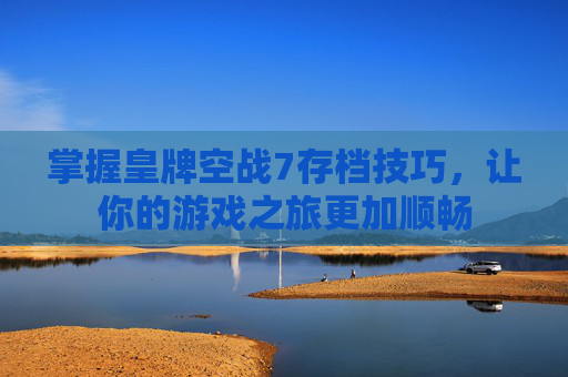 掌握皇牌空战7存档技巧，让你的游戏之旅更加顺畅