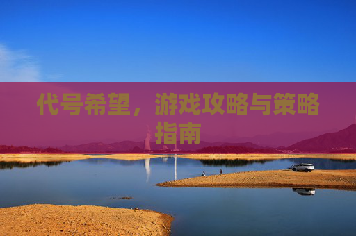 代号希望，游戏攻略与策略指南
