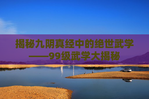 揭秘九阴真经中的绝世武学——99级武学大揭秘