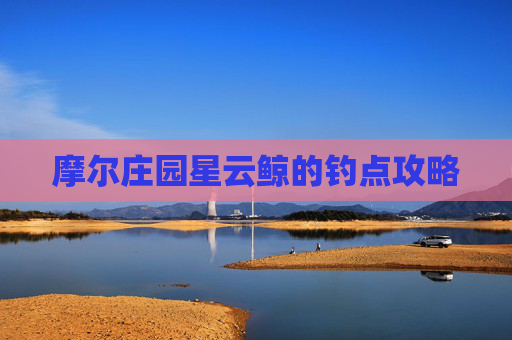 摩尔庄园星云鲸的钓点攻略