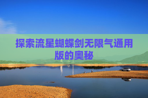 探索流星蝴蝶剑无限气通用版的奥秘