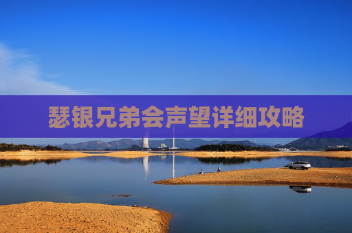 瑟银兄弟会声望详细攻略
